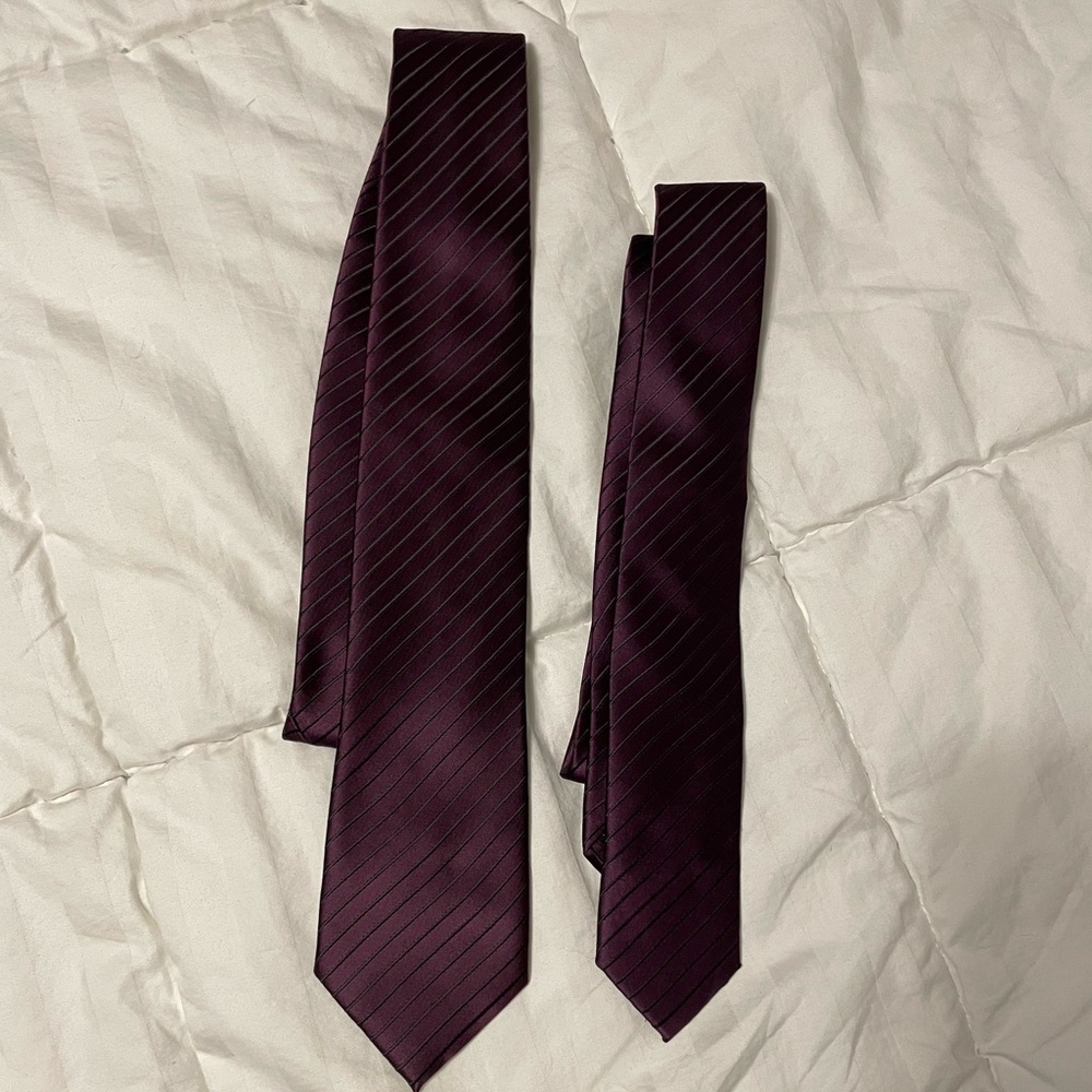 Adult & Child matching ties